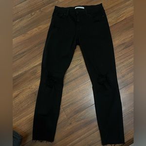 Black Ripped Skinny Jeans